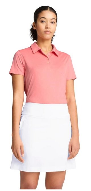 Puma MATTR Lianas Jacquard damskie polo, peach frost