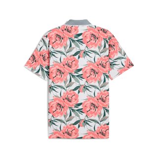Puma MATTR Beautiful Gam męskie polo, white glow/red fire