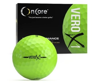 OnCore VERO X1 piłki golfowe, zielone