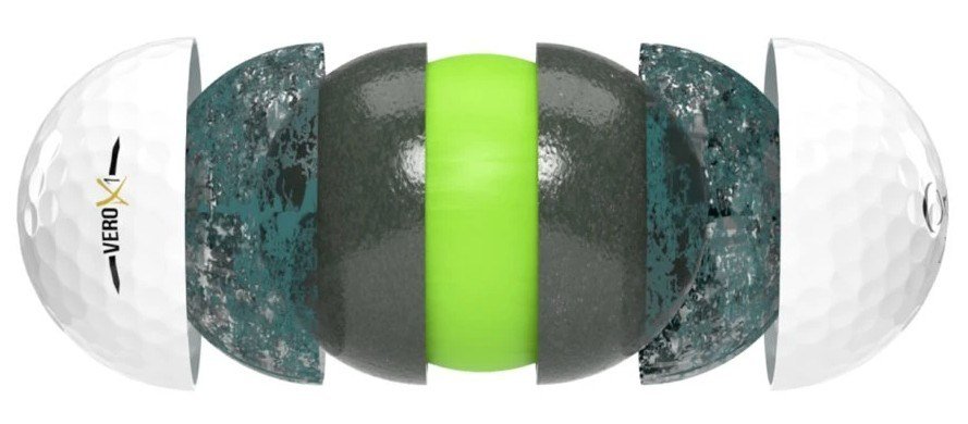OnCore VERO X1 piłki golfowe, zielone