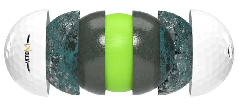 OnCore VERO X1 piłki golfowe, zielone