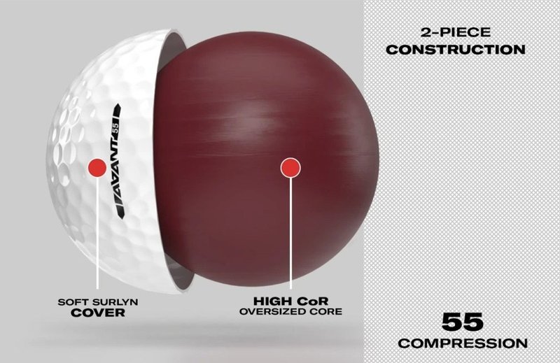 OnCore AVANT 55 piłki golfowe