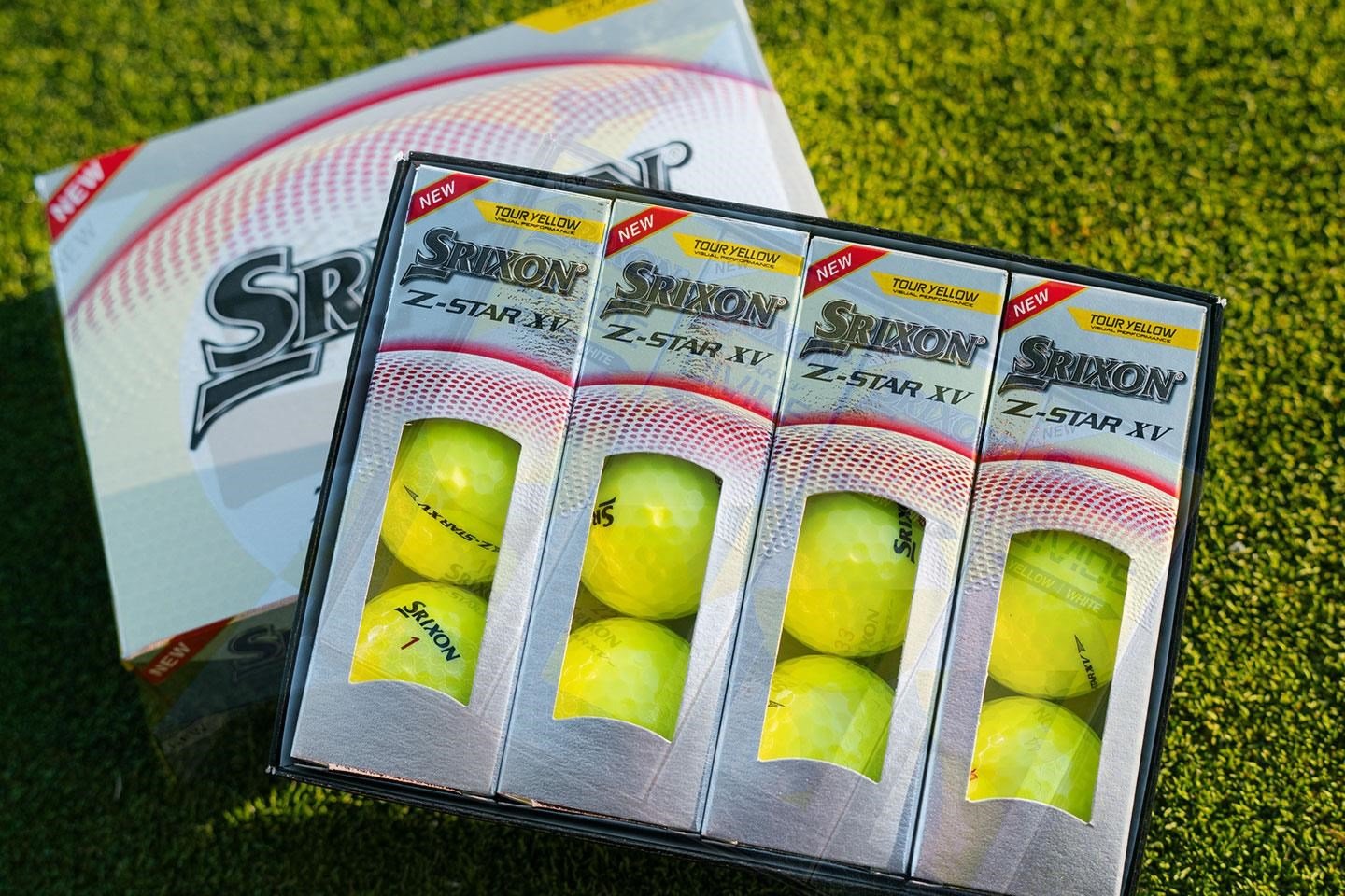 Srixon Z-STAR XV piłki golfowe, żółte