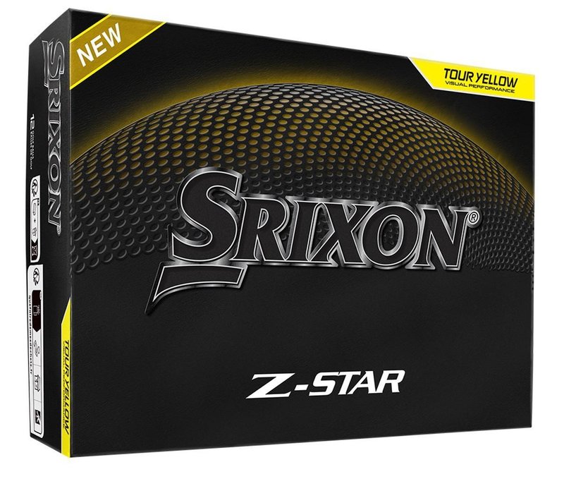Srixon Z-STAR piłki golfowe, żółte
