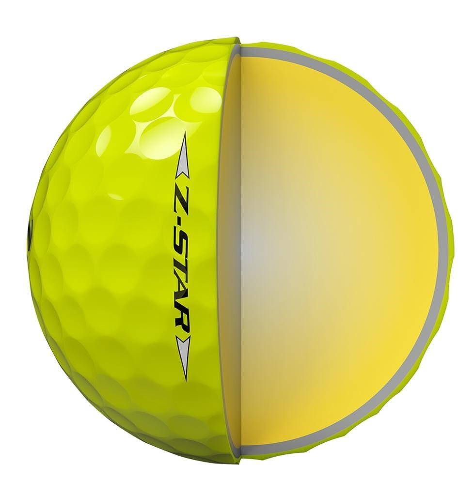 Srixon Z-STAR piłki golfowe, żółte