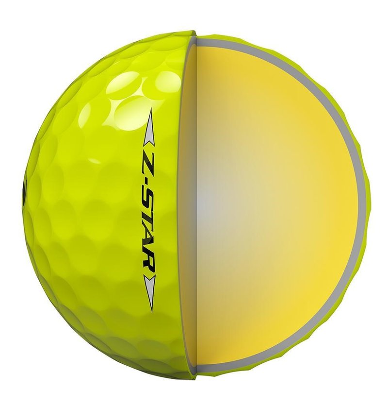 Srixon Z-STAR piłki golfowe, żółte