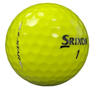 Srixon Z-STAR piłki golfowe, żółte