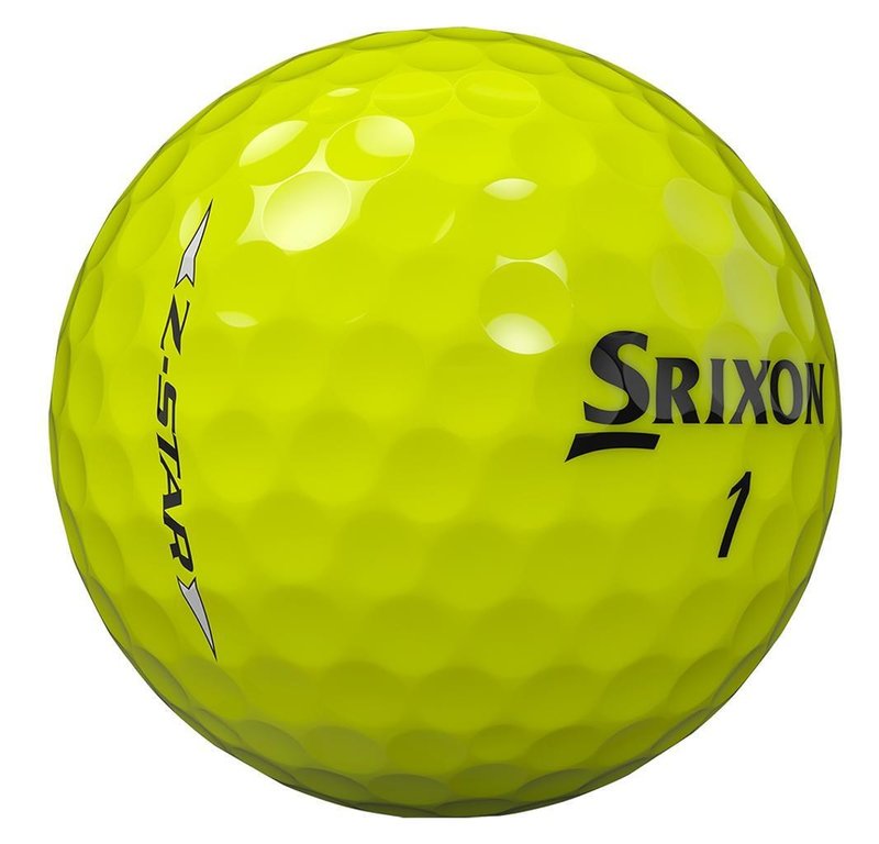 Srixon Z-STAR piłki golfowe, żółte