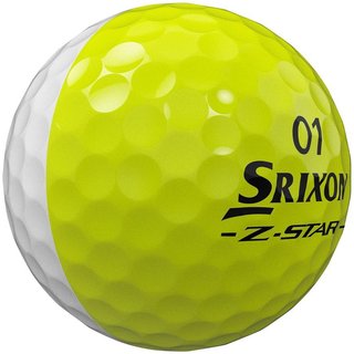 Srixon Z-Star DIVIDE piłki golfowe, biało/żółte