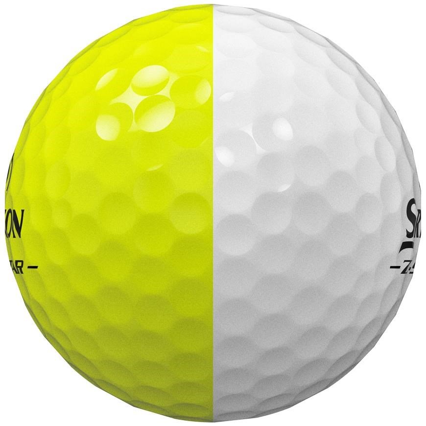 Srixon Z-Star DIVIDE piłki golfowe, biało/żółte