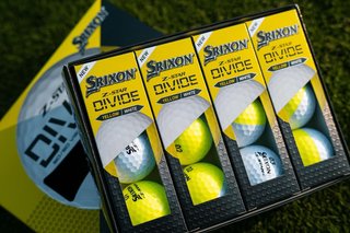 Srixon Z-Star DIVIDE piłki golfowe, biało/żółte