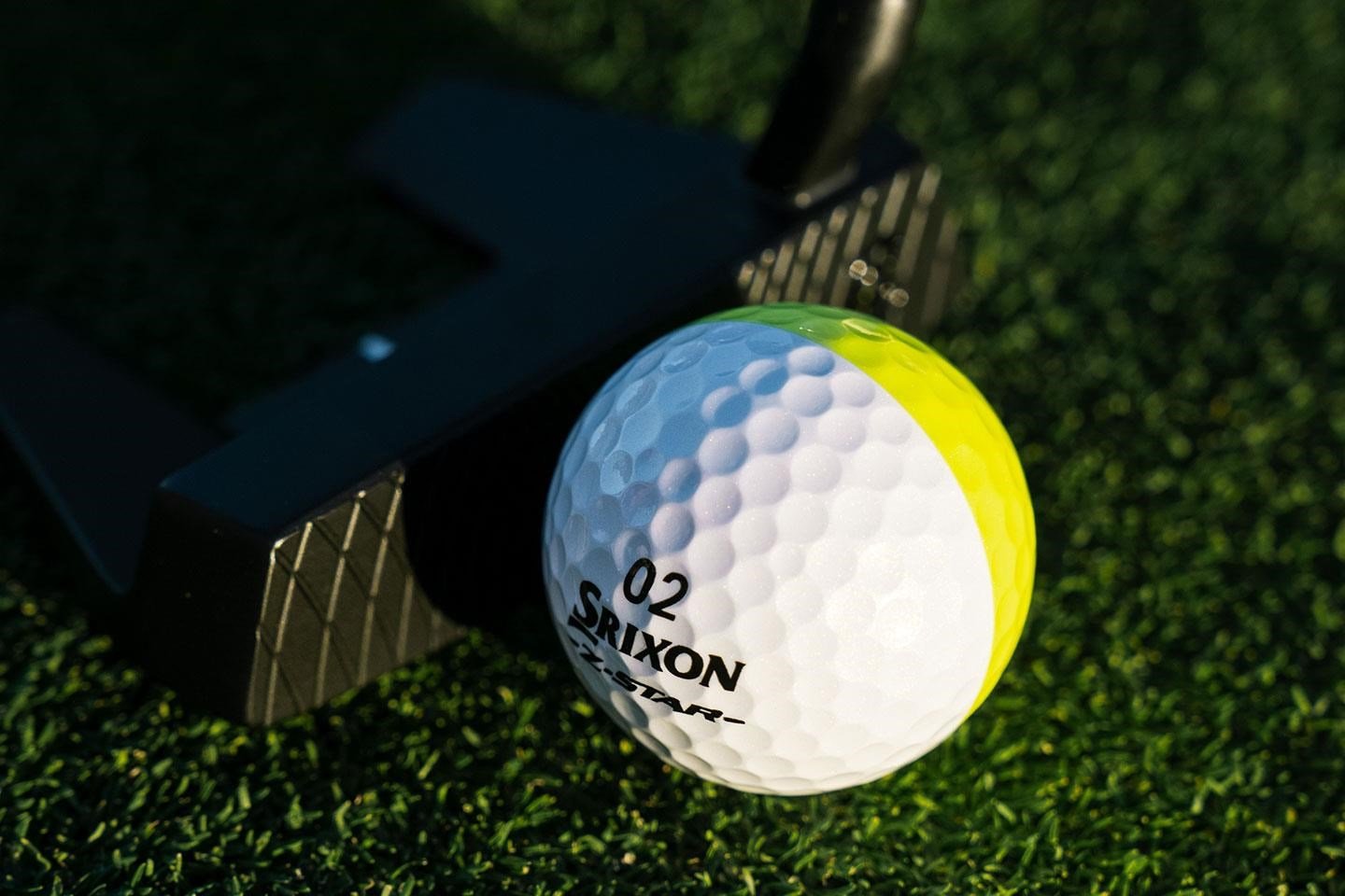 Srixon Z-Star DIVIDE piłki golfowe, biało/żółte