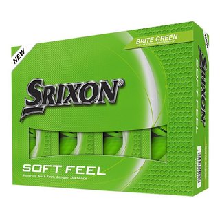 Srixon Soft Feel Brite piłki golfowe, zielone