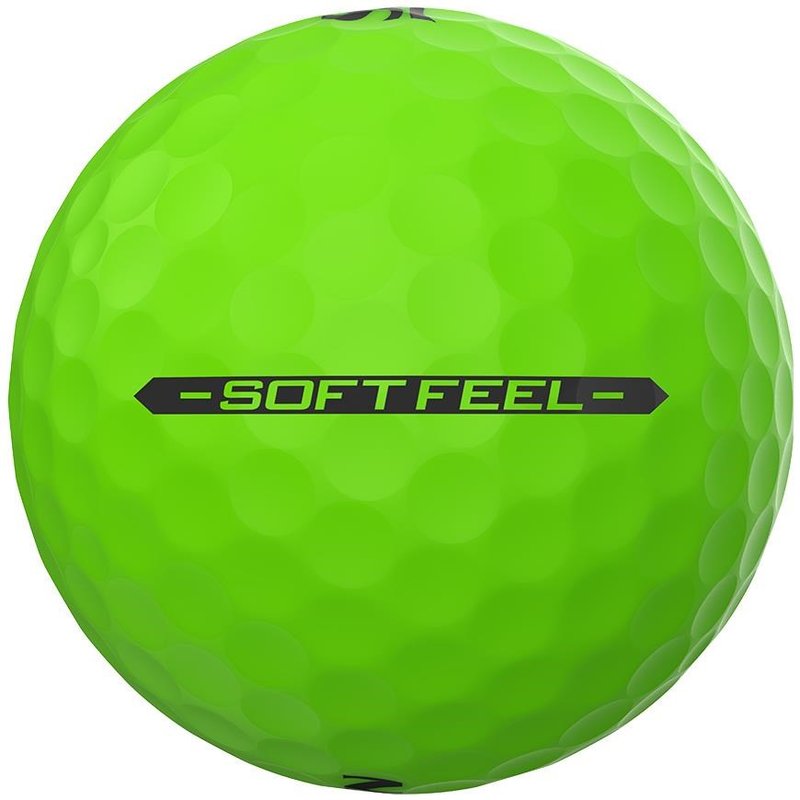 Srixon Soft Feel Brite piłki golfowe, zielone