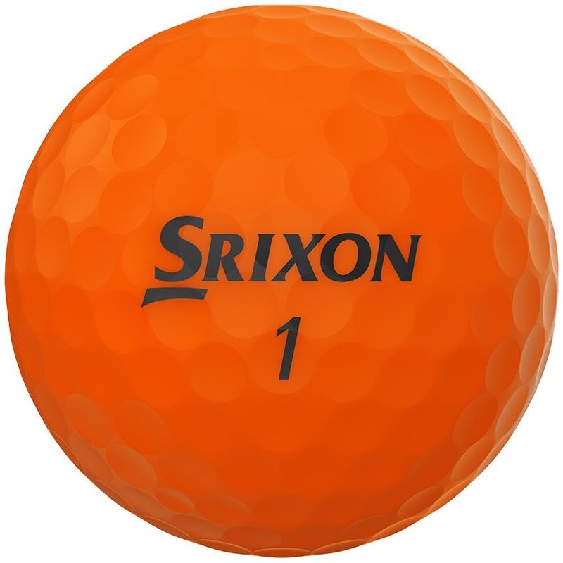 Srixon Soft Feel Brite piłki golfowe, pomarańczowe