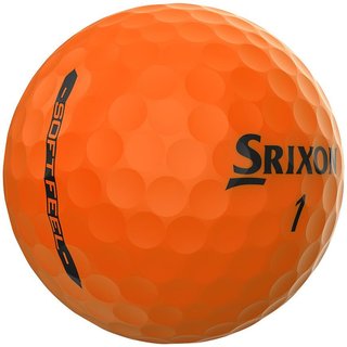 Srixon Soft Feel Brite piłki golfowe, pomarańczowe