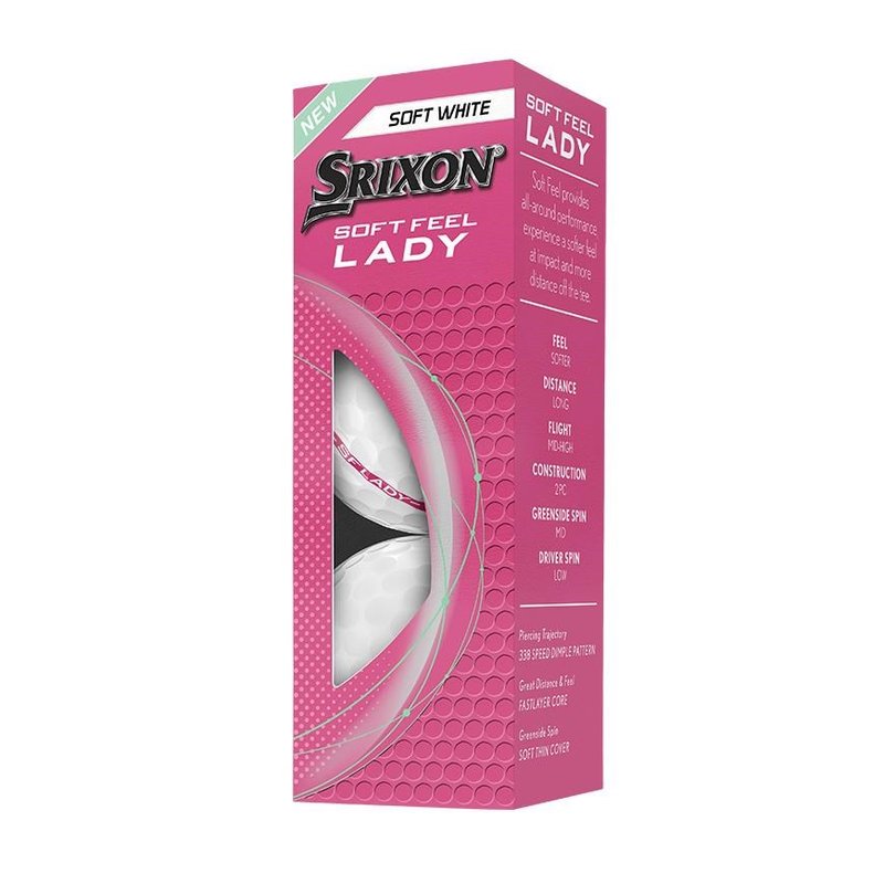 Srixon Soft Feel Lady damskie piłki golfowe