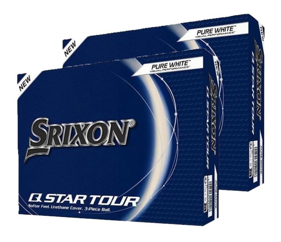 Srixon Q-Star Tour piłki golfowe, 24szt.