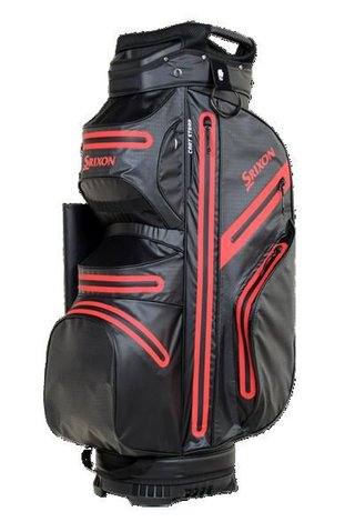 Srixon Waterproof cart bag, czarno/czerwony