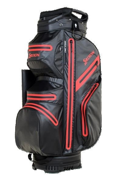 Srixon Waterproof cart bag, czarno/czerwony