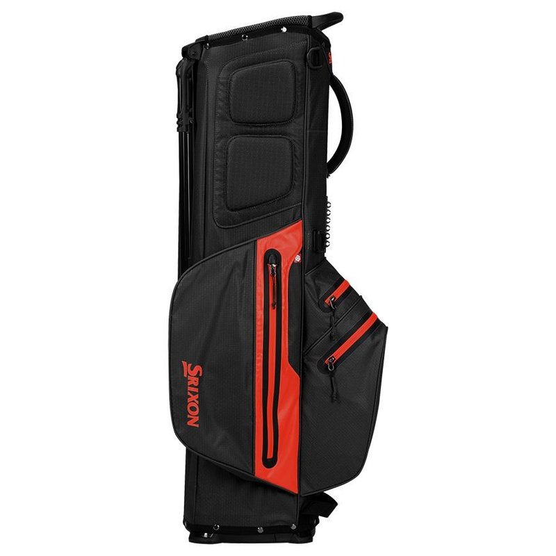 Srixon Waterproof stand bag, czarno/czerwony
