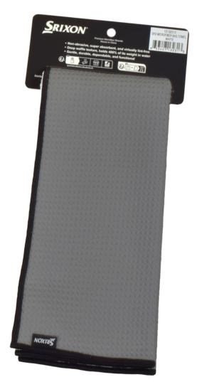 Srixon Tri-Fold MicroFibre ręcznik golfowy, szary