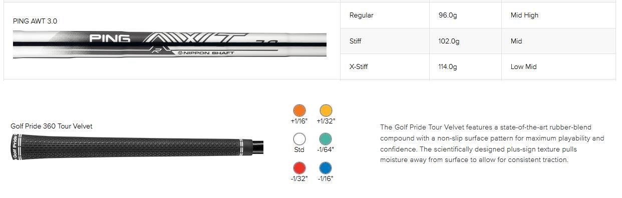 Ping G440 irony męskie, stal