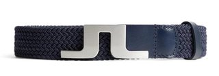 J.Lindeberg Berry Elastic pasek męski, granatowy