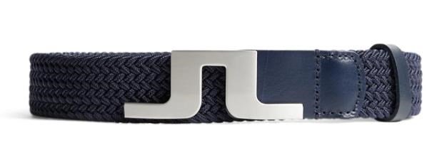 J.Lindeberg Berry Elastic pasek męski, granatowy