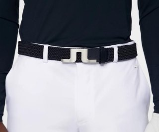 J.Lindeberg Berry Elastic pasek męski, granatowy