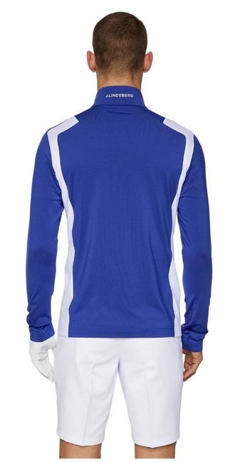 J.Lindeberg Lukas Quarter Zip Mid layer męska bluza, clematis blue