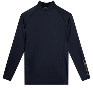 J.Lindeberg Ello Compression Print męska koszulka kompresyjna, JL Navy