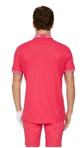 J.Lindeberg Austin męskie polo, azalea