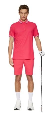 J.Lindeberg Austin męskie polo, azalea
