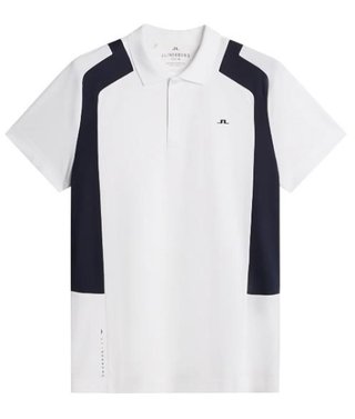 J.Lindeberg Legacy męskie polo, białe