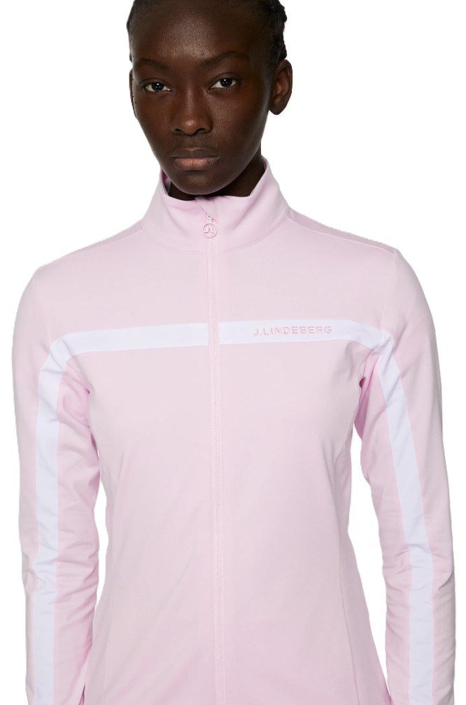 J.Lindeberg Seasonal Janice Mid layer damska bluza, różowa