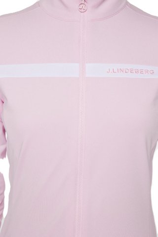 J.Lindeberg Seasonal Janice Mid layer damska bluza, różowa