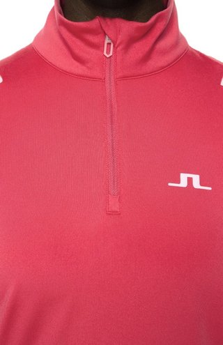 J.Lindeberg Mae Quarter Zip Mid layer damska bluza, azalea