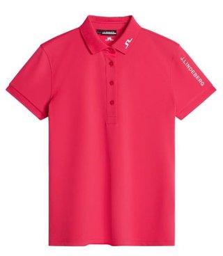 J.Lindeberg Tour Tech damskie polo, różowe