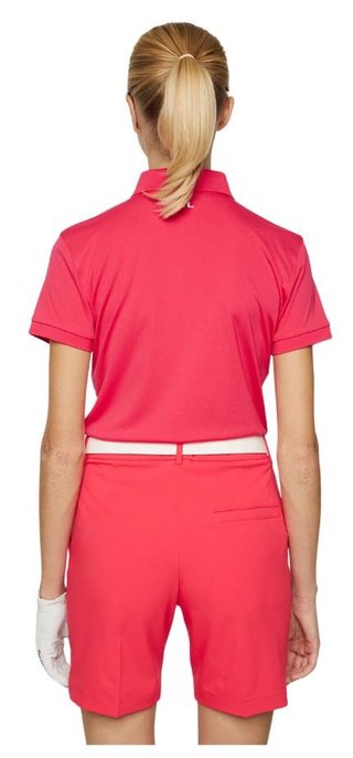 J.Lindeberg Tour Tech damskie polo, różowe