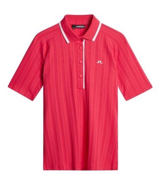 J.Lindeberg Mandy damskie polo, różowe
