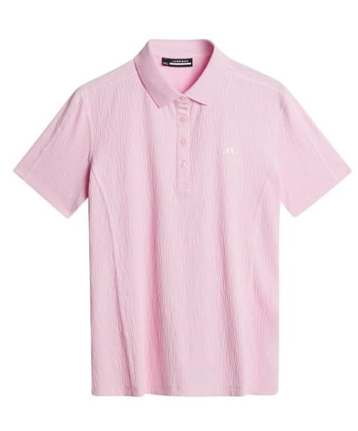 J.Lindeberg Izara damskie polo, różowe