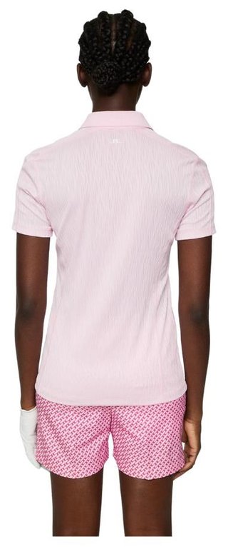 J.Lindeberg Izara damskie polo, różowe