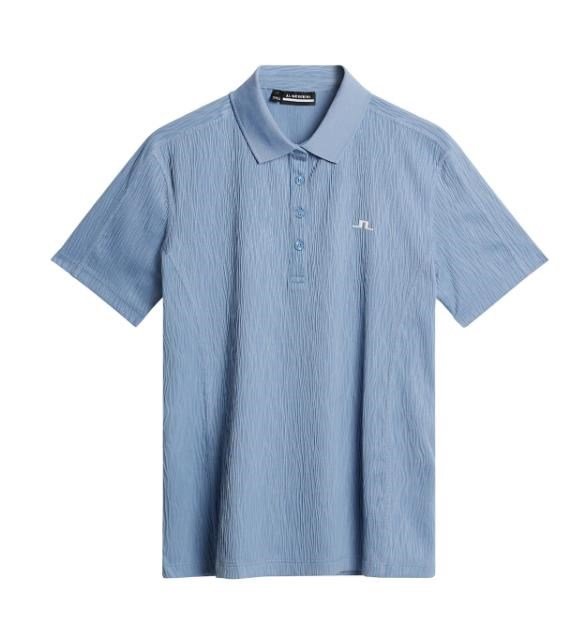 J.Lindeberg Izara damskie polo, niebieski