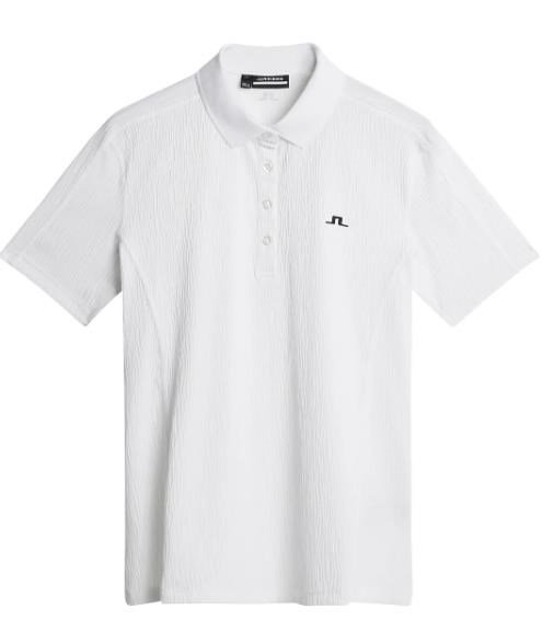 J.Lindeberg Izara damskie polo, białe