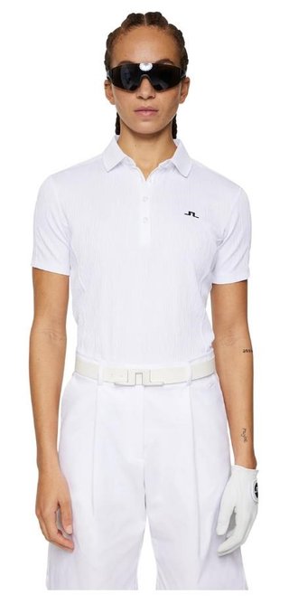 J.Lindeberg Izara damskie polo, białe