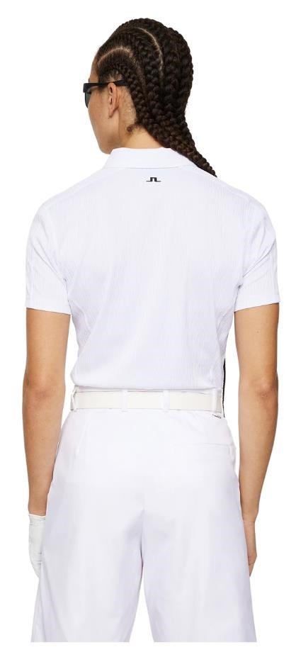 J.Lindeberg Izara damskie polo, białe