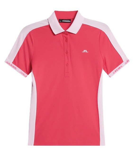 J.Lindeberg Demi damskie polo, azalea
