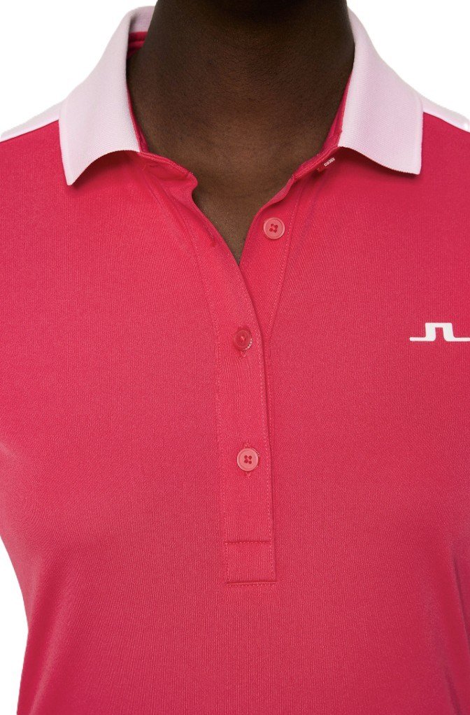 J.Lindeberg Demi damskie polo, azalea