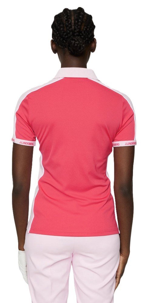J.Lindeberg Demi damskie polo, azalea